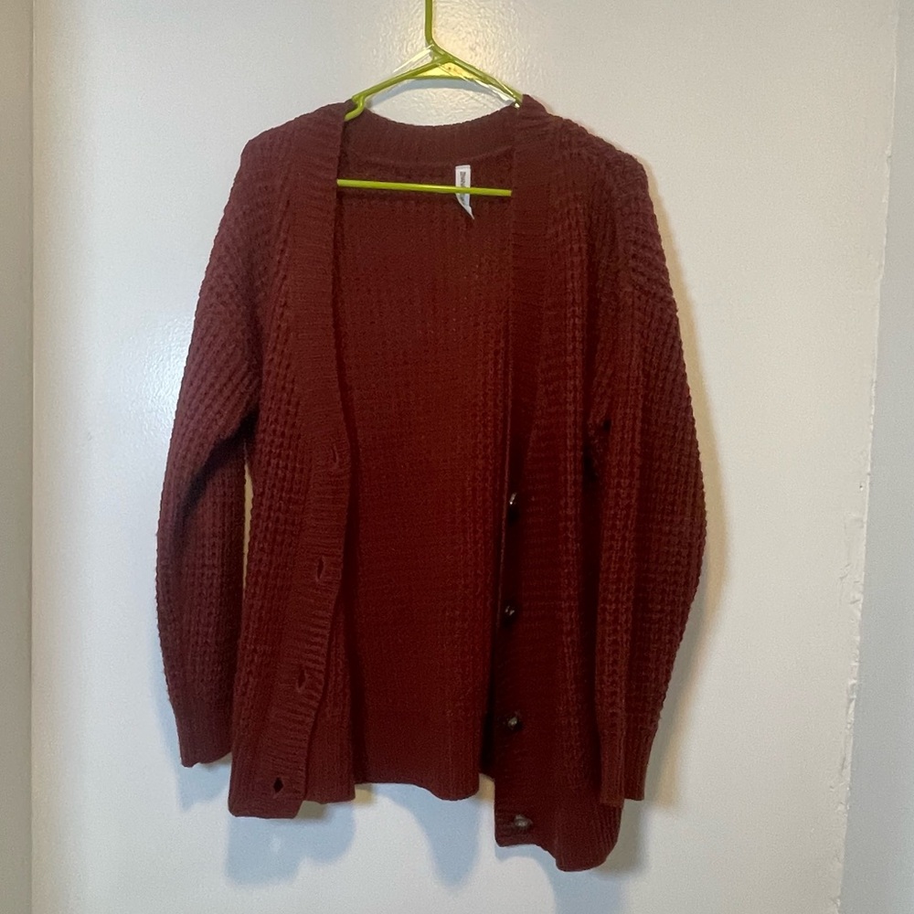 Zenana Premium knit cardigan women's size medium‎